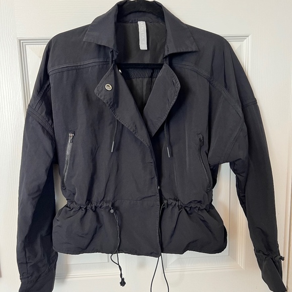 ATHLETA Women's Acadia Water Repellent Jacket Black Size XS - Picture 1 of 6